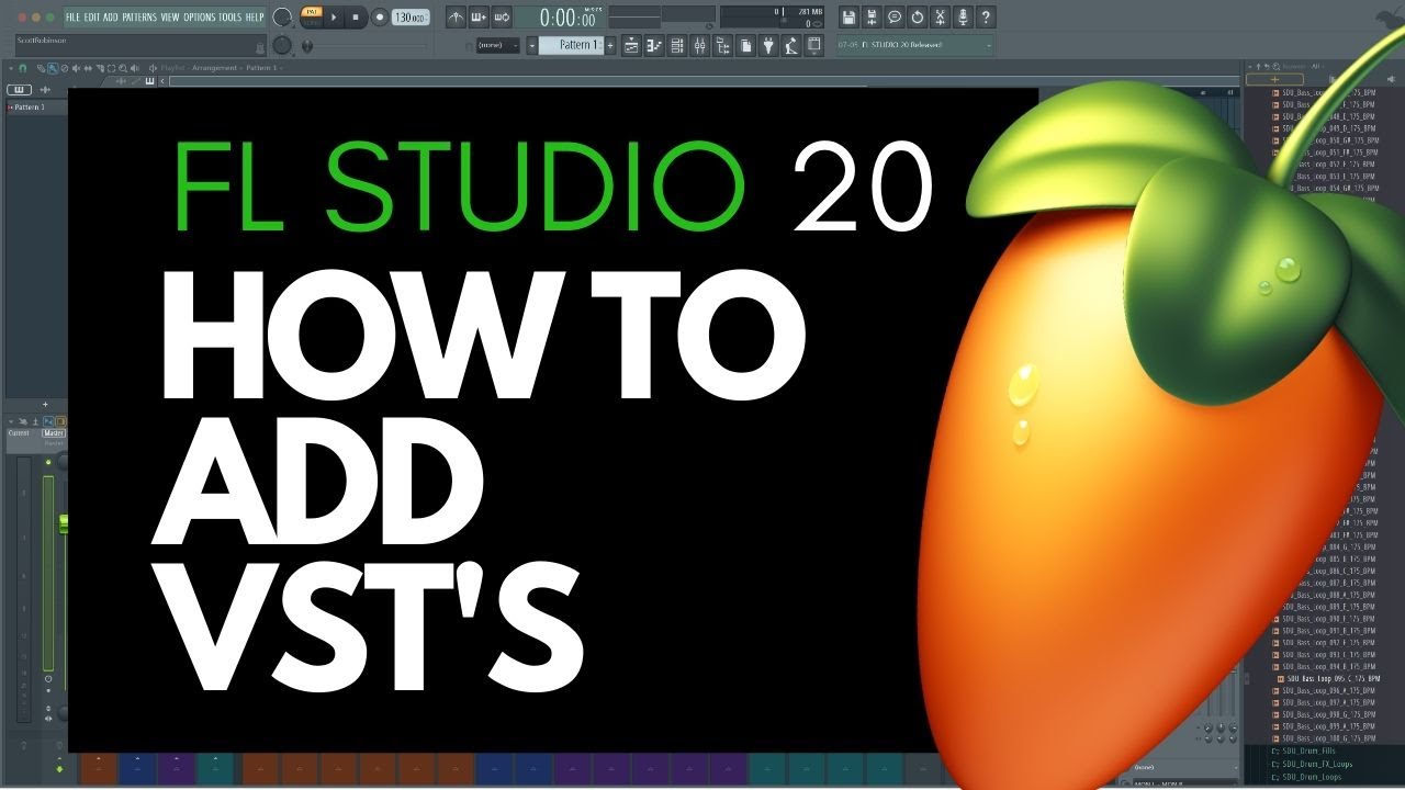 Add VST to FL Studio 20 - YouTube
