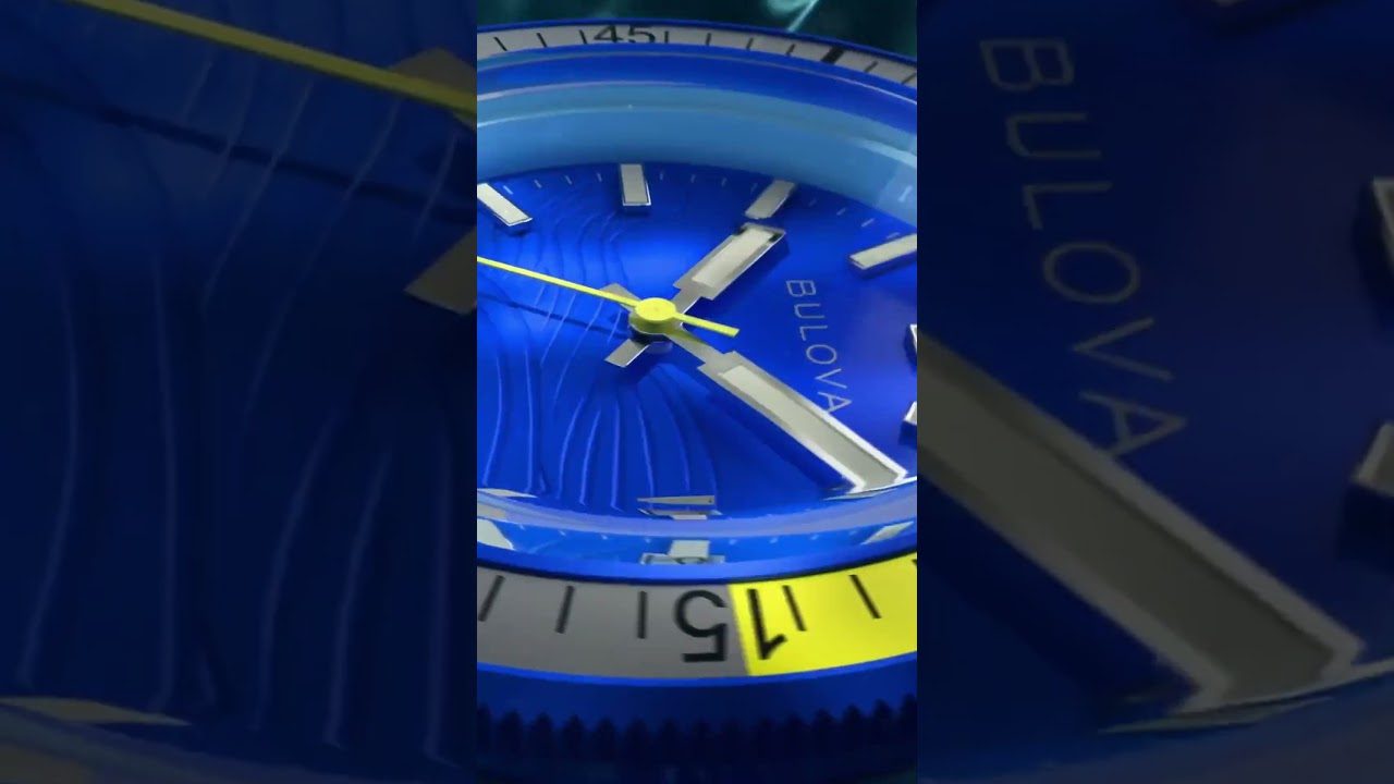 Bulova Watches | New Arrivals | Snorkel Blue Tang Fish | 98B445