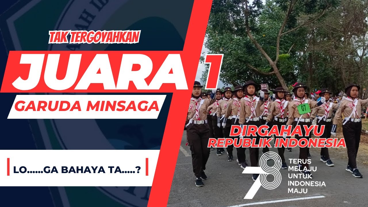 PRESTASI GARUDA MINSAGA YANG TAK TERGOYAHKAN DI AJANG GERAK JALAN WATULIMO