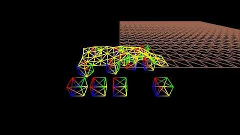 My first Physx cloth simulation