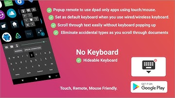 Hide Keyboard on Android TV, Phone and Tablet