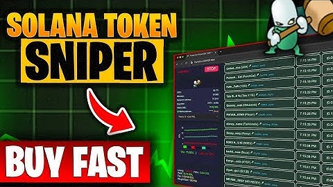 SOLANA Sniper Bot Step by Step Guide! | Snipe Memecoins On Pump Fun! | Solana Crypto Trading