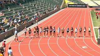 Girls 800m Middle School Section 7 - Nike Outdoor Nationals 2026 [Full Race Replay]