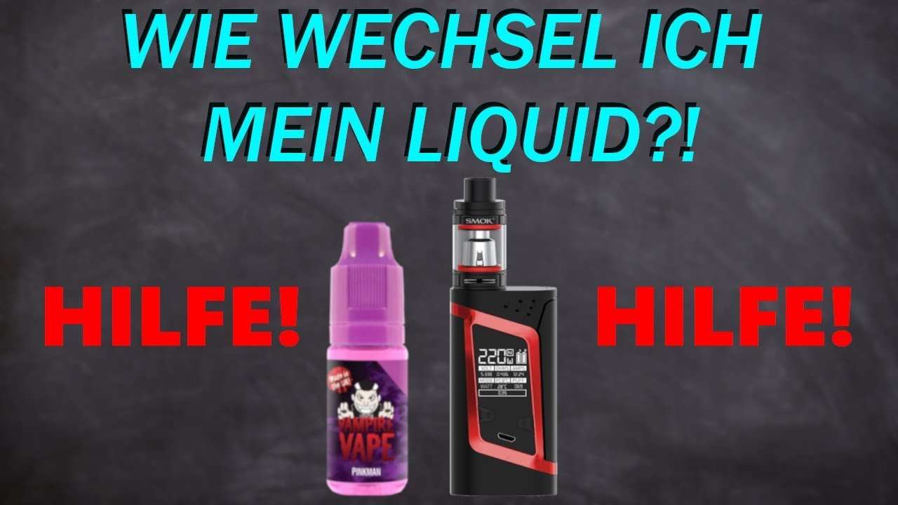 wie füllt man liquid in eine vape Liquids mischen • so geht´s