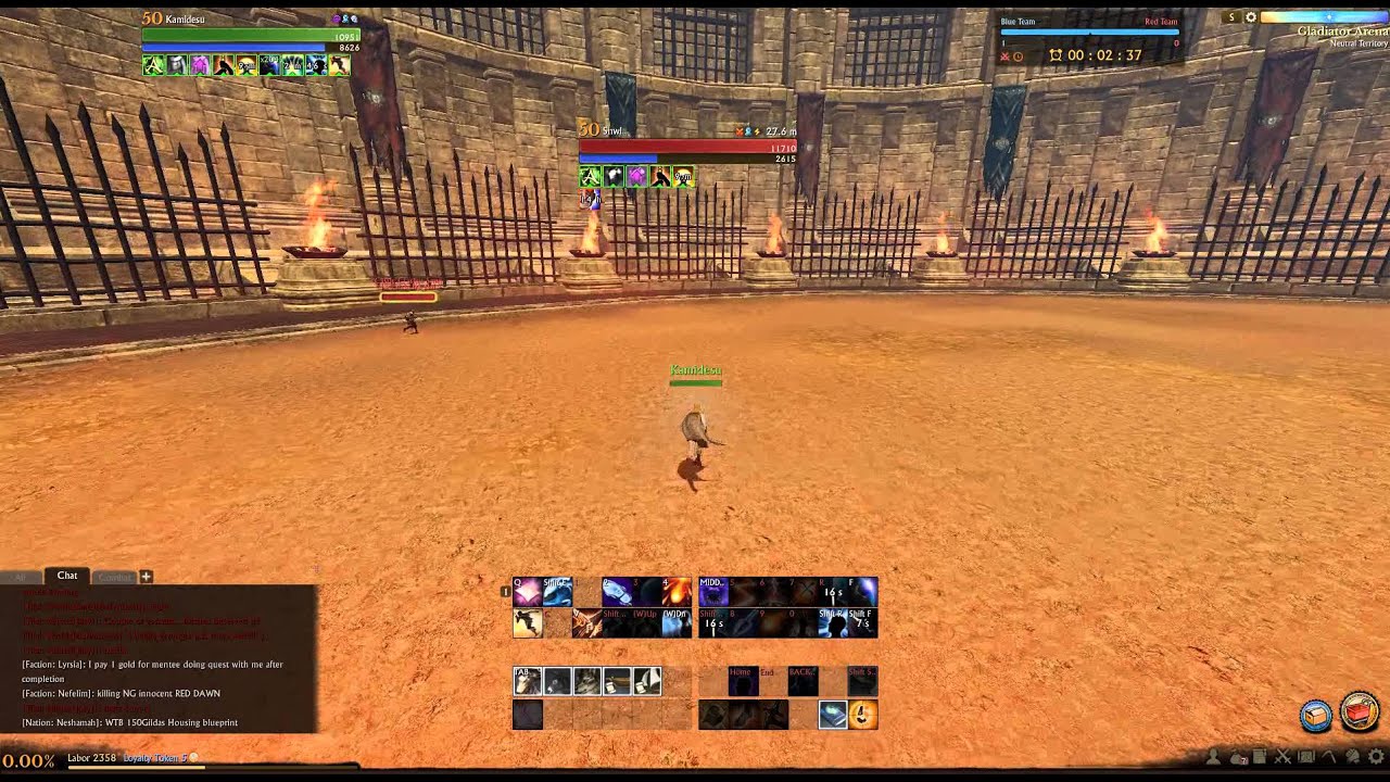 Archeage 1v1 Daggerspell vs Darkrunner