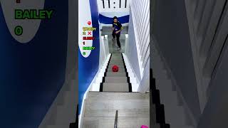 Stair Ball Stop Challenge ⚽️🏀 @baileylennon  #sports #stairchallenge #games screenshot 2