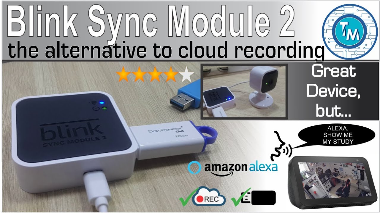 (c) Blink Add-On Sync Module 2 Brand New Power And Cord