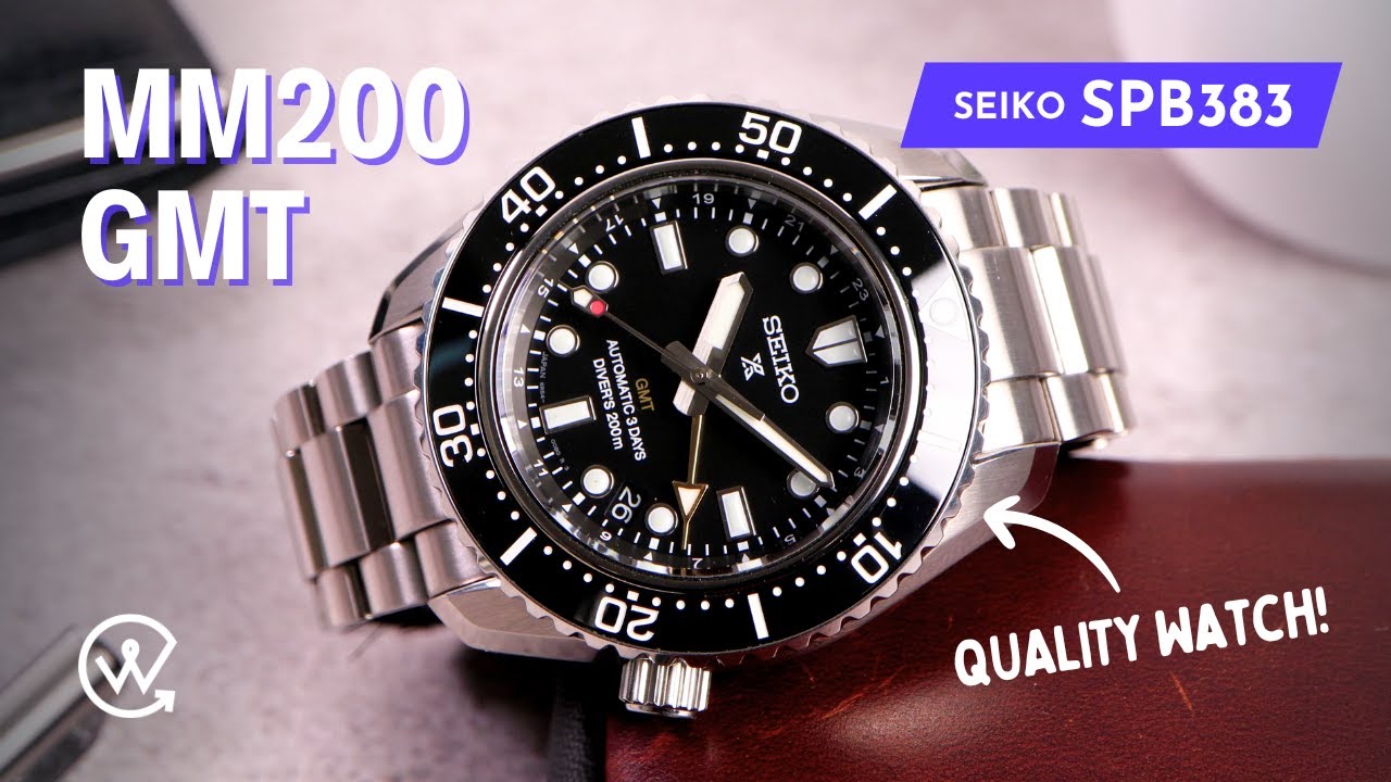 Seiko SPB383 | Premium Diver's GMT, Seiko's Best Mid-Tier Prospex Diver