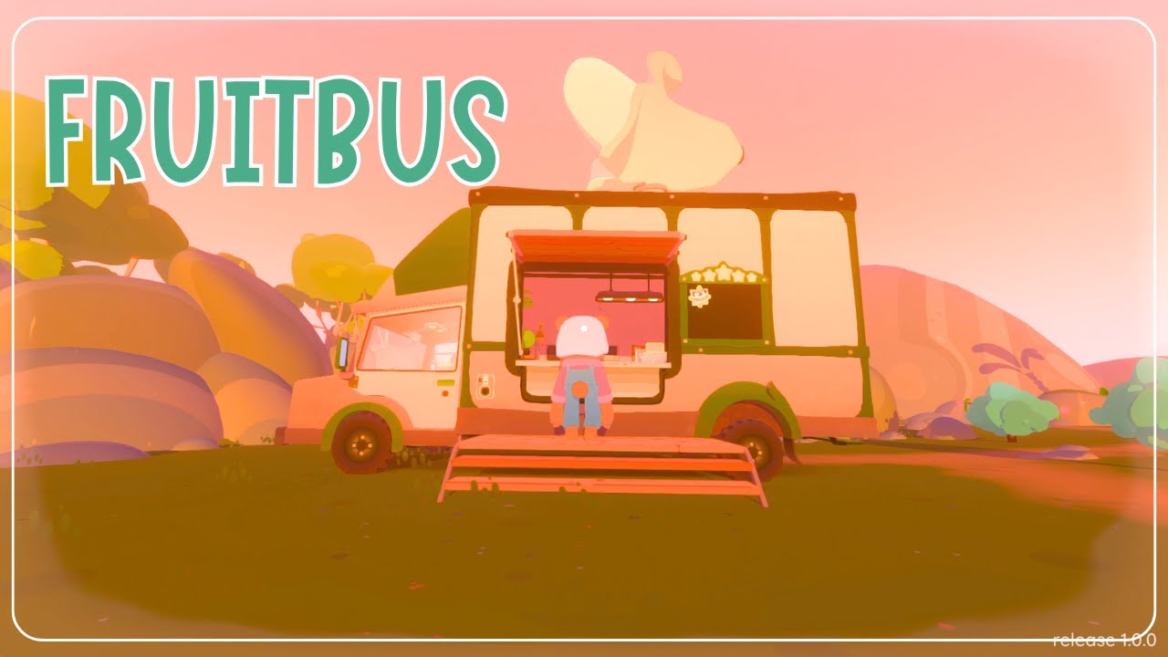 Las mejores ensaladas 🍎🍋  - Fruitbus | Cozy Games 🍵 | No Commentary