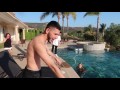 PUSHED HER IN THE POOL PRANK! (With clothes on!!)