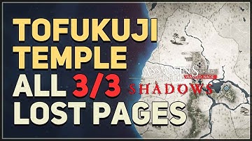 Tofukuji Temple Find all Lost Pages Assassin