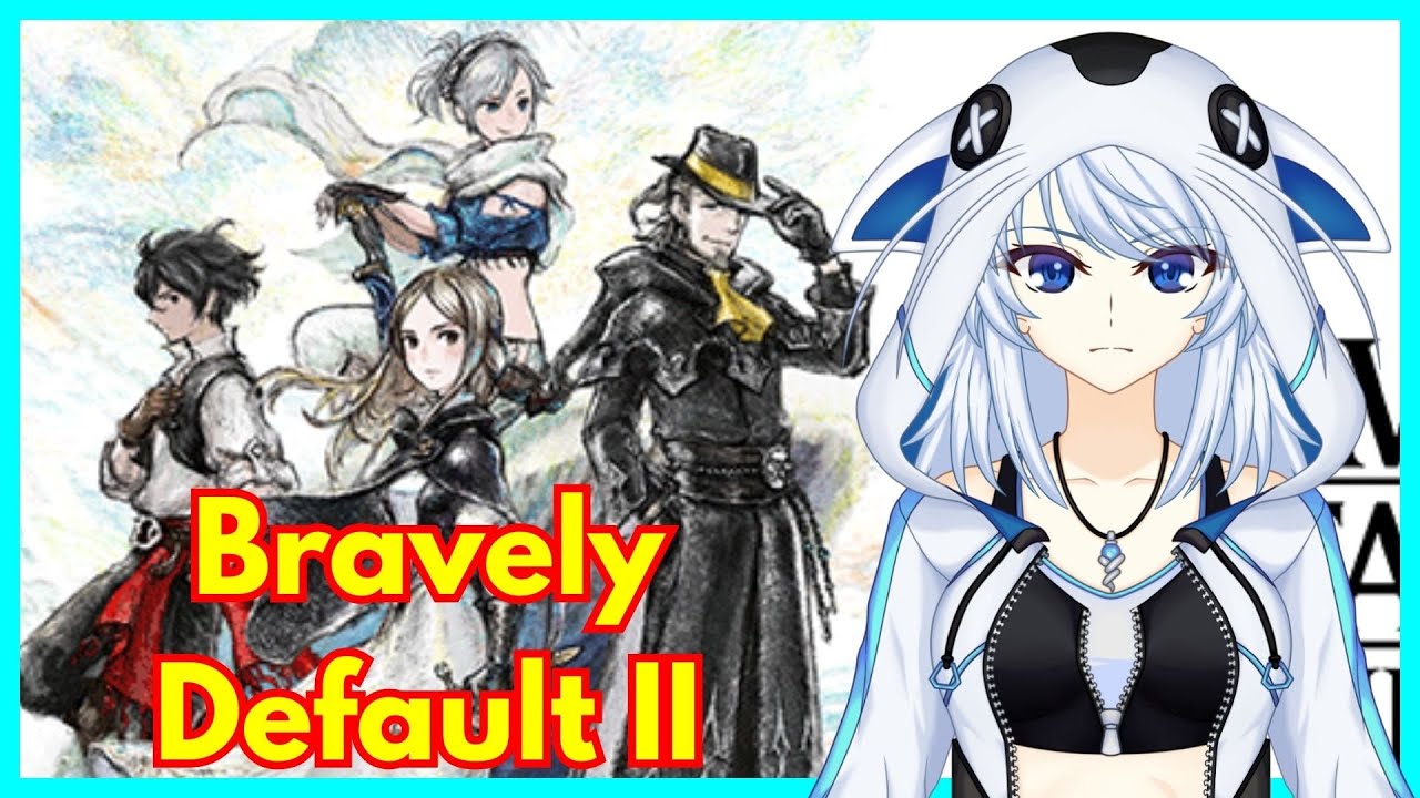 Namatin Game Dengan Reaksi Datar | Bravely Default II Part 2 | Vtuber Indonesia