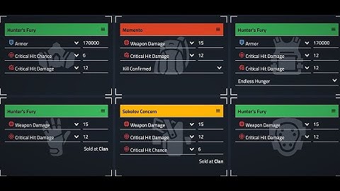 Division 2 - Build Vault -10- Hunters Fury - Dark winter - Scorpio
