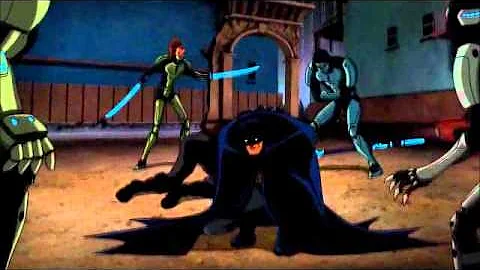 Red Hood and Batman vs. The Fearsome hand of four