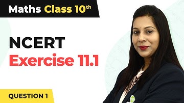 NCERT Exercise 11.1 Question Number 1 - Constructions | Class 10 Maths 2023-24