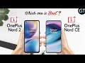 OnePlus Nord 2 vs OnePlus Nord CE