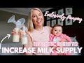 Increase breastmilk supply  easy tips from an exclusively pumping mom  bryannah kay 