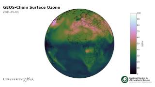 GEOS-Chem Simulation of Surface Ozone over West Africa