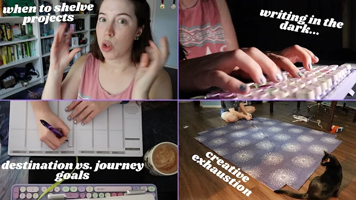 TESTING A NEW WRITING ROUTINE | destination vs. jo...