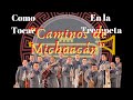 Como tocar caminos de michoacan mariachi nuevo tecalitlan en sol en la trompeta