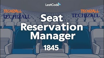 Seat Reservation Manager LeetCode 1845 Solution Explained | Optimal Approach #leetcode #coding #java