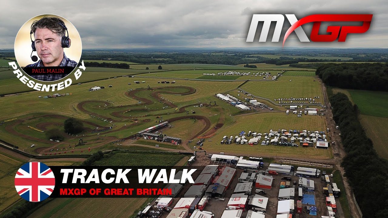 Track Walk with Paul Malin MXGP of Great Britain 2021 #Motocross