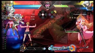 Mitsuru/Chie 10k Wall bounce Combo #BBTAG #ComboReplays