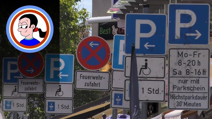 Can someone help me decipher this? These signs are back-to-back on a small  street. I have a Zone V parkschein, can I park on this street or not? :  r/germany