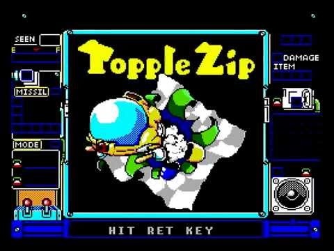 MSX2 Topple Zip(トップルジップ) / BOTHTEC  ALL CLEAR
