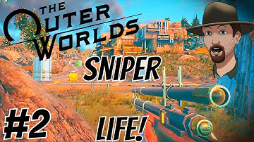 I LOVE Sniping Marauders!- THE OUTER WORLDS Walkthrough Gameplay Part 2