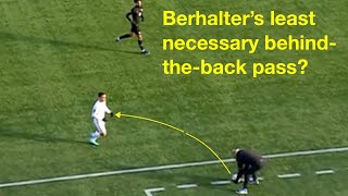 Gregg Berhalter's least necessary behind-the-back pass?