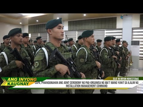 CGPA, pinangunahan ang Joint Ceremony ng pag-organisa ng mga yunit sa ...