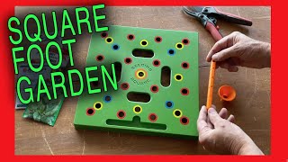 🔴 SQUARE FOOT GARDENING detailed photos and sowing method will give you ideas for your small garden.