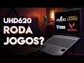 A placa de vídeo integrada UHD Graphics 620 RODA JOGOS? Testado em jogos GRATUITOS