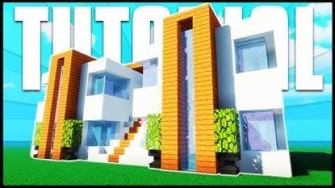 Minecraft Tutorial: How To Make A Modern Apartment Building
