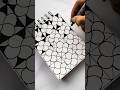 Simple Drawings Zentangle pattern #art #zentanglelegend #drawing #satisfying