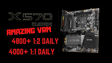 EVGA X570 DARK BIOS Overview, Overclocking Guide & VRM Test (ft. 5950X & 5600X)