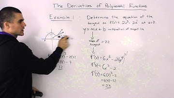 Power Rule for Derivatives - Example 1