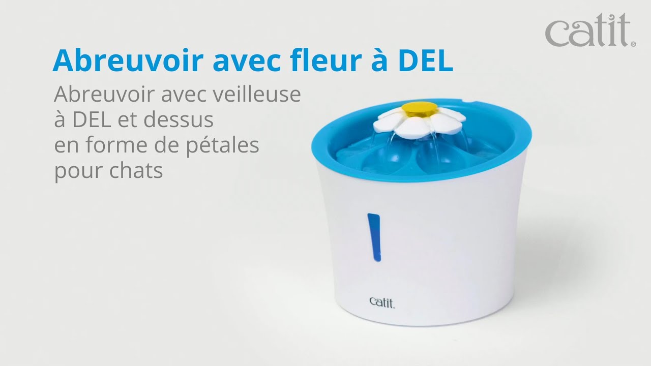 Catit Abreuvoir Avec Fleur à Del