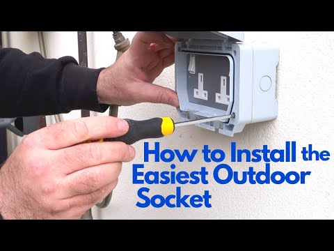 Video: How to install concrete sockets