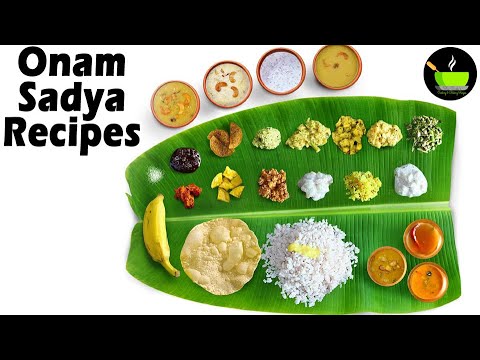 Onam Sadya Recipes | Best Onam Recipes | Kerala Sadya Recipes Full Preparation | Sadhya Special | She Cooks