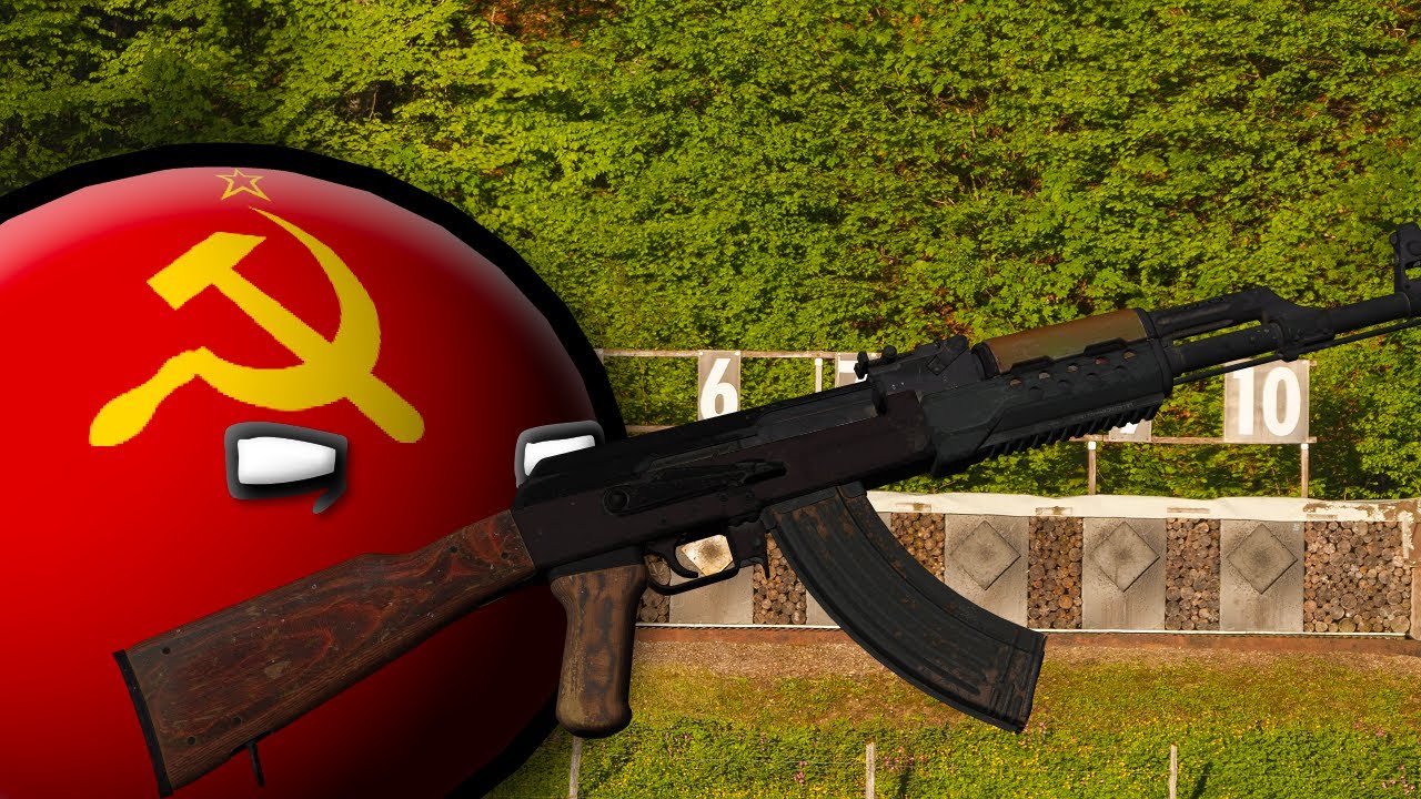 The AK 47 Assault Rifle Preview - (CountryBall Animation) - YouTube