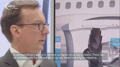 Dr Stefan Weber, Senior VP, Technology & Engineering, about MTU's future propulsion technologies.