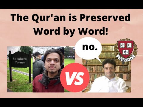 Dr. Shady Nasser vs. Mansur: Is the Qur'an Preserved Word by Word #Qurangate