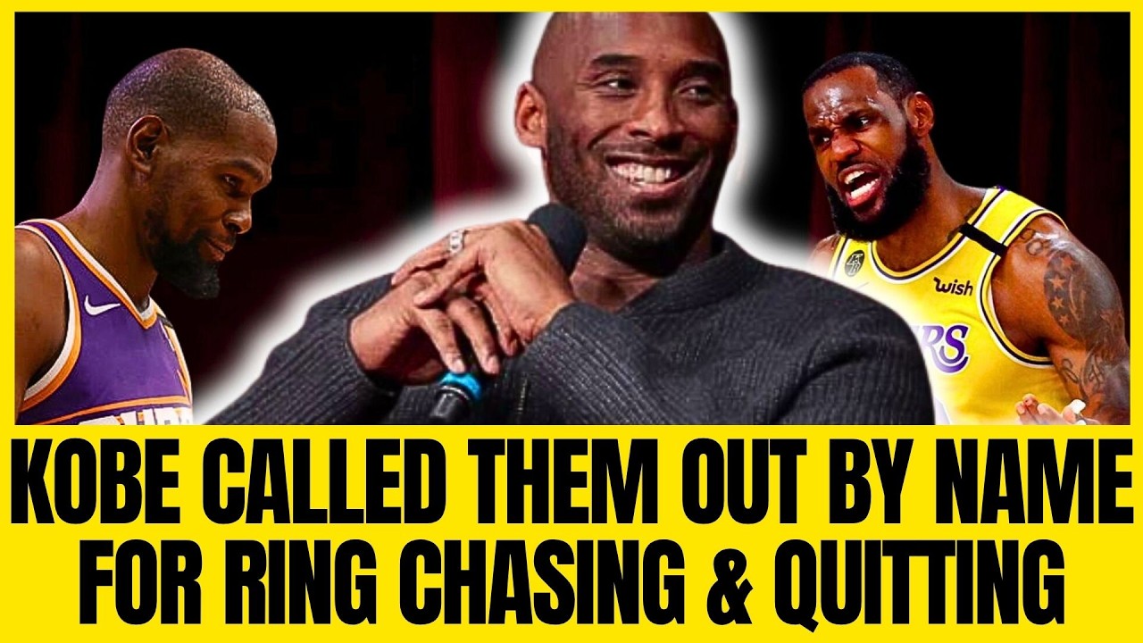 Коби Брайант УНИЧТОЖИЛ Леброна Джеймса и Дюранта за погоню за кольцом