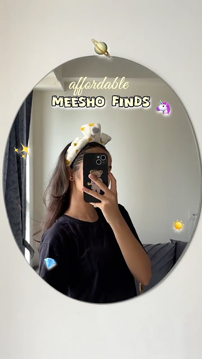 Mounting Mirror Tape 🪐✨ #meesho #meeshofinds #affordable #mirror #ytshorts #explore #himanijangid