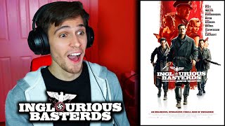 First Time Watching *INGLOURIOUS BASTERDS (2009)* Movie REACTION!!!