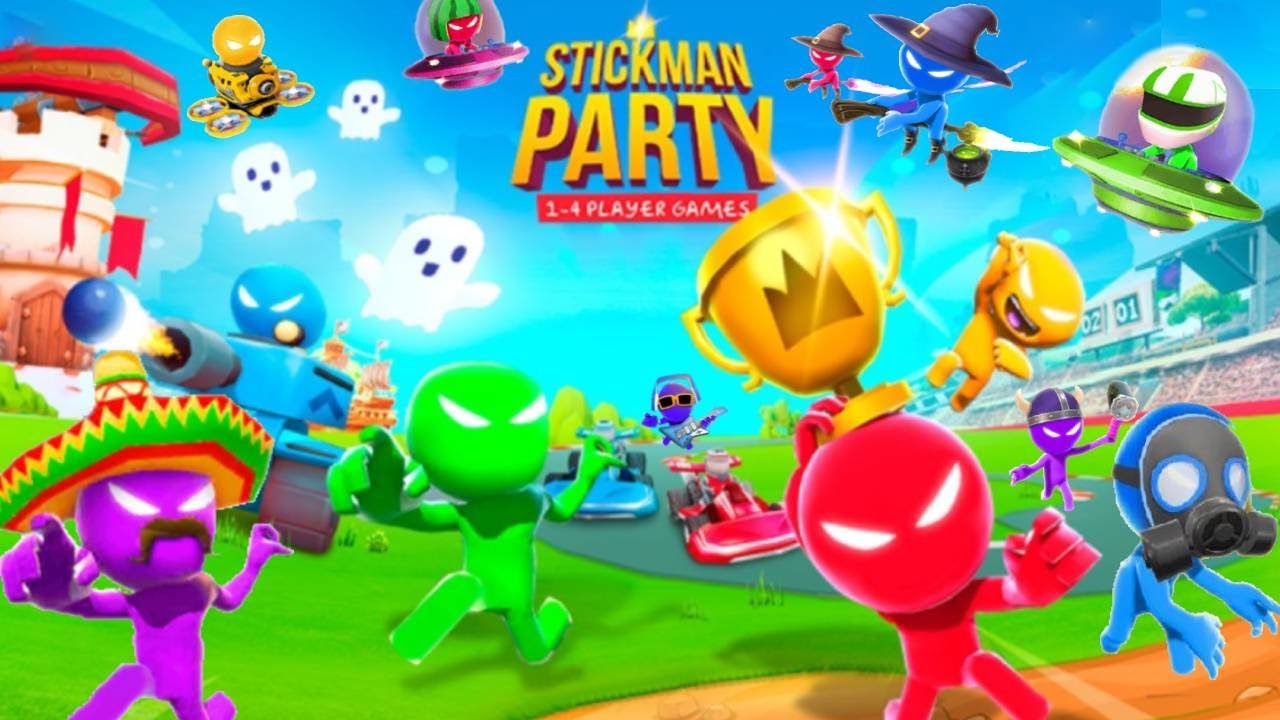 The Stickman Mini Games Tournament 2022 Gameplay - Stickman Party