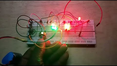 Dual LED Flasher Using NE555 Timer