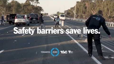 Safety barriers save lives. Behind the scenes with our stunt driver
